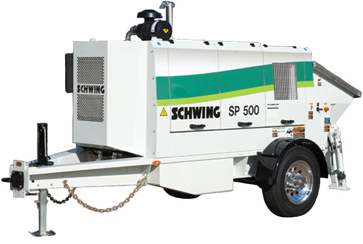 Schwing SP 500 Concrete Line Pump